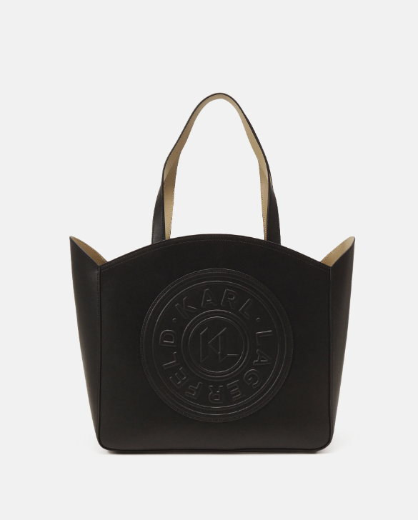 Bolso Karl Negro K/Circle Tote